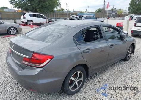 2015 Honda Civic Se from USA, damaged, VIN 19XFB2F72FE119348